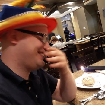 Thyme Japanese Cuisine - Happy bday hat....fun...at tyme... - Sushi Bars Near Me - North Andover, Massachusetts