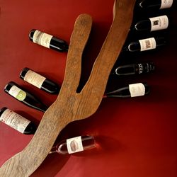 The Hidden Cork - Bottle display at The Over the Bridge Wine Bar/The Hidden Cork