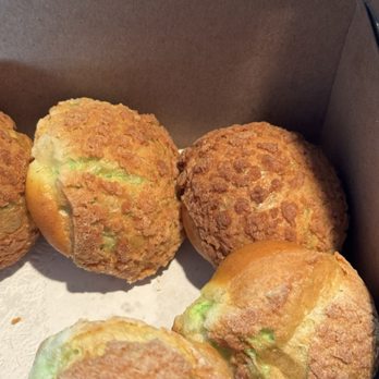 Tasty Doux - Pandan Filled Mini Cream Puffs! - Bakeries Near Me - Kent, Washington Tasty Doux - Pandan Filled Mini Cream Puffs! - Bakeries Near Me - Kent, Washington