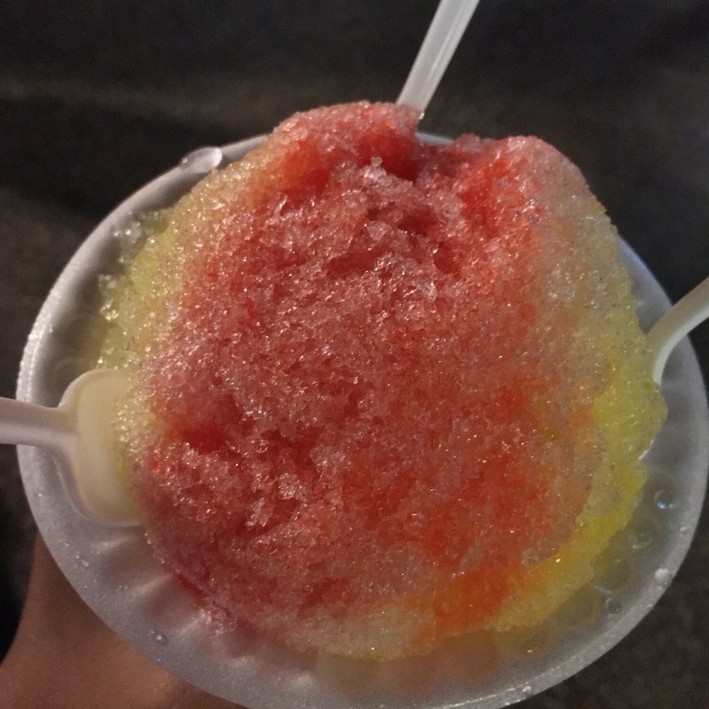 Aunty Lynne's - Shave ice with mango, tiger blood and pineapple flavors - Food Trucks Near Me - San Diego, California Aunty Lynne's - Shave ice with mango, tiger blood and pineapple flavors - Food Trucks Near Me - San Diego, California