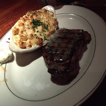 J. Alexander's - New York Strip with NYO Mac n Cheese - New American Near Me - West Bloomfield, Michigan J. Alexander's - New York Strip with NYO Mac n Cheese - New American Near Me - West Bloomfield, Michigan
