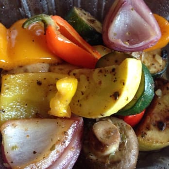 Just Kabobs - Side of grilled vegetables - Greek Near Me - St Charles, Illinois