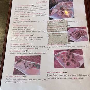 Sawasdee Thai Restaurant - 5/15/23 Menu - Thai Near Me - Sparks, Nevada