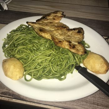 Peru's Taste - Pesto spaghetti with grilled chicken - Peruvian Near Me - Northridge, California Peru's Taste - Pesto spaghetti with grilled chicken - Peruvian Near Me - Northridge, California