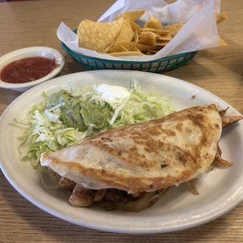 La Cocina Mexican Restaurante - #17 lunch special. Quesadillas with shrimp, chicken and steak - Mexican Near Me - Garner, North Carolina La Cocina Mexican Restaurante - #17 lunch special. Quesadillas with shrimp, chicken and steak - Mexican Near Me - Garner, North Carolina