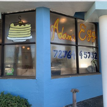 Adam's Egg - A hidden gem. Tom owner/chef Courtney the Waitres where kind hosts to breakfast hunt beachside in Daytona. - Breakfast & Brunch Near Me - Daytona Beach, Florida Adam's Egg - A hidden gem. Tom owner/chef Courtney the Waitres where kind hosts to breakfast hunt beachside in Daytona. - Breakfast & Brunch Near Me - Daytona Beach, Florida