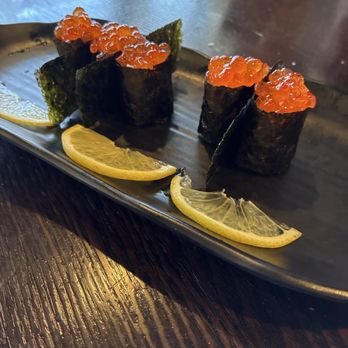 Oishii Sushi - Salmon Roe 94. Sushi 8pcs (Chef's Choice) - Sushi Bars Near Me - Riverside, California Oishii Sushi - Salmon Roe 94. Sushi 8pcs (Chef's Choice) - Sushi Bars Near Me - Riverside, California