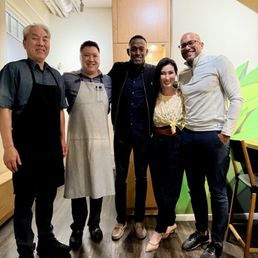 Their newest chef, Chef/Owner Geoff Lee, and the gang from Houston, TX! What a great experience!! Their newest chef, Chef/Owner Geoff Lee, and the gang from Houston, TX! What a great experience!!