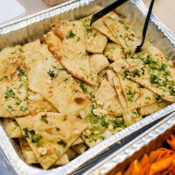 Tandoor Char House - Garlic Naan (Catered) - Indian Near Me - Chicago, Illinois Tandoor Char House - Garlic Naan (Catered) - Indian Near Me - Chicago, Illinois
