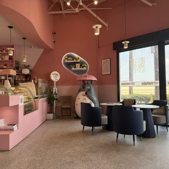 Totoro Mochi Donut - Very cute atmosphere. - Donuts Near Me - Friendswood, Texas