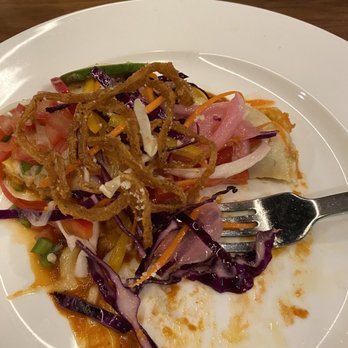 Sky Creek Kitchen and Bar - Yummy - sweet potato enchiladas and red blend. - Bars Near Me - Southlake, Texas