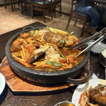 Mr Tofu - The whole galbi jjim and you can see the barley tea - Korean Near Me - Las Vegas, Nevada Mr Tofu - The whole galbi jjim and you can see the barley tea - Korean Near Me - Las Vegas, Nevada