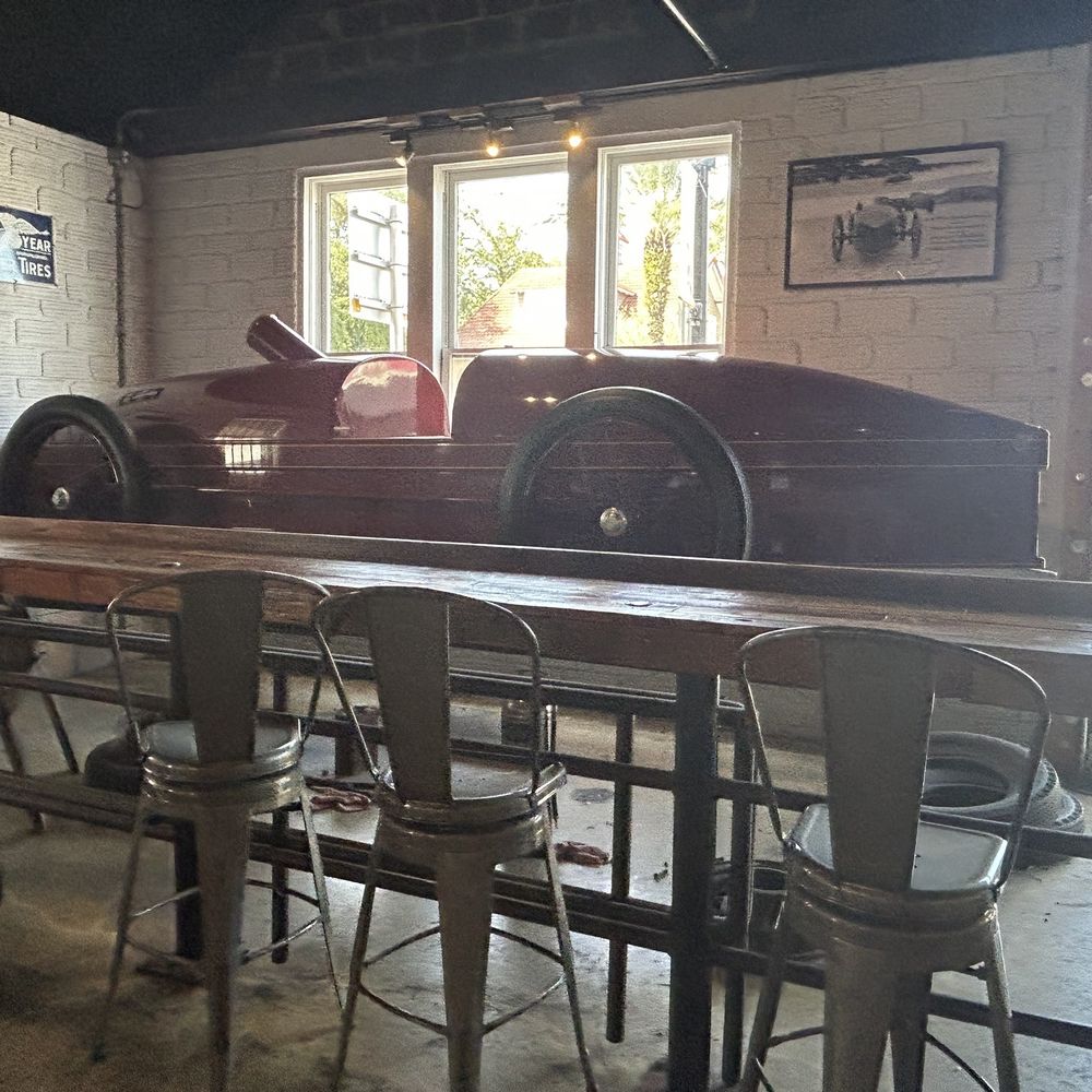 Ormond Garage - Vintage race car - New American Near Me - Ormond Beach, Florida