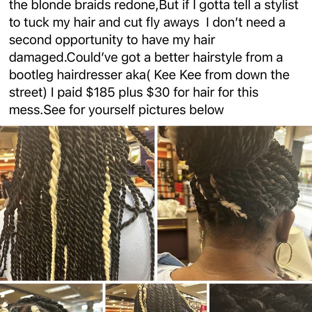 From Eden Salon - Nape of head wasn't in done at all - Hair Salons Near Me - Mechanicsburg, Pennsylvania From Eden Salon - Nape of head wasn't in done at all - Hair Salons Near Me - Mechanicsburg, Pennsylvania