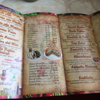 Taco Express - Menu - Mexican Near Me - Indianapolis, Indiana