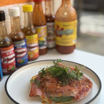 Mariscos El Submarino - Tostada La Consentida (~$14) - Mexican Near Me - Jersey City, New Jersey Mariscos El Submarino - Tostada La Consentida (~$14) - Mexican Near Me - Jersey City, New Jersey