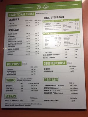 Menu photo 2 Cicis Pizza Killeen, TX Menu photo 2 Cicis Pizza Killeen, TX