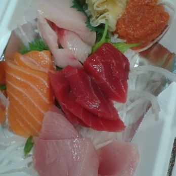 Sushi Monster - Sashimi plate. Includes rice and miso soup. Good. - Sushi Bars Near Me - Montrose, California Sushi Monster - Sashimi plate. Includes rice and miso soup. Good. - Sushi Bars Near Me - Montrose, California