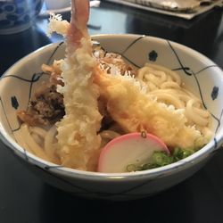 Kizuna - Tempura Udon! It's delicious!
