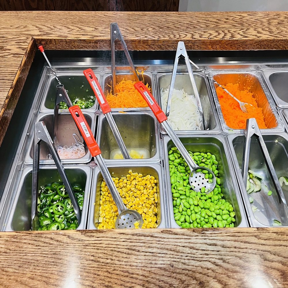 Hello Poke Bowl - All quite fresh (except corn (frozen, then cooked) and pineapple (canned) - Sushi Bars Near Me - Augusta, Georgia Hello Poke Bowl - All quite fresh (except corn (frozen, then cooked) and pineapple (canned) - Sushi Bars Near Me - Augusta, Georgia
