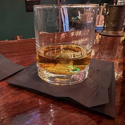 J Gough's Tavern - Bourbon. (with a single small rock)