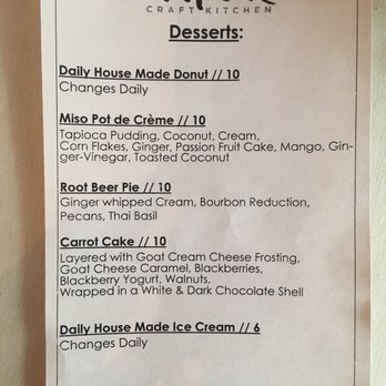 Francks - Dessert menu - New American Near Me - Holladay, Utah Francks - Dessert menu - New American Near Me - Holladay, Utah