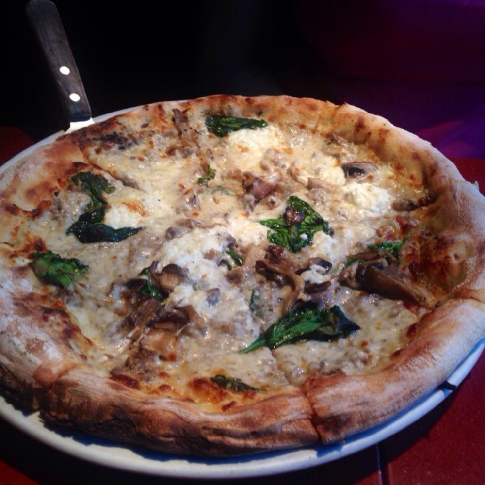 Rustico - Mushroom pizza. - New American Near Me - Alexandria, Virginia Rustico - Mushroom pizza. - New American Near Me - Alexandria, Virginia