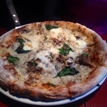 Rustico - Mushroom pizza. - New American Near Me - Alexandria, Virginia Rustico - Mushroom pizza. - New American Near Me - Alexandria, Virginia