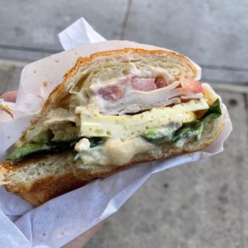 Crostini & Java - The Ultimate Breakfast Sandwich with Turkey - Coffee & Tea Near Me - San Francisco, California