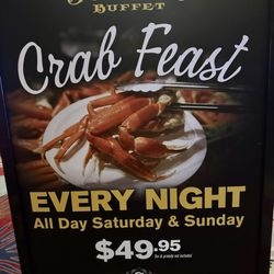 Jubilee Buffet - Sign