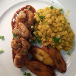 Pimenta - Jerk Shrimp with Dunriver beans