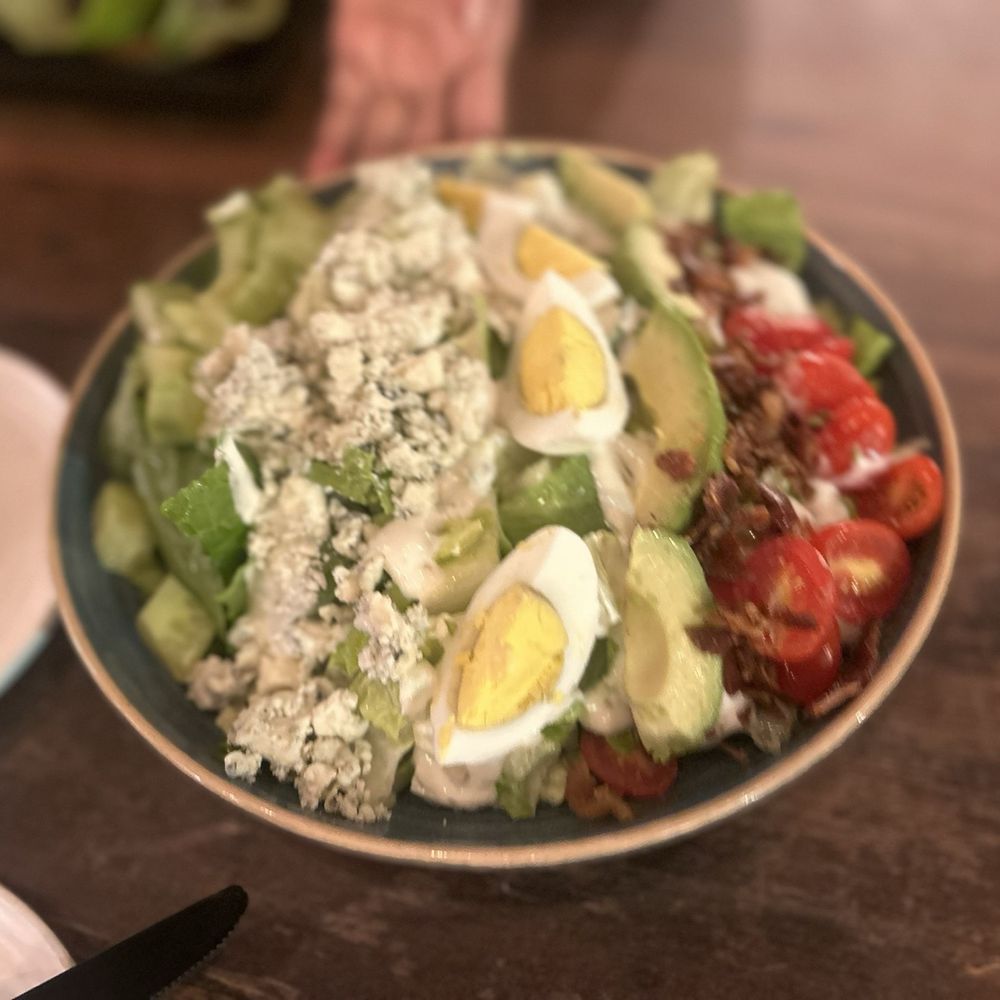 The Cobb salad tasted as good as it looked. The Cobb salad tasted as good as it looked.