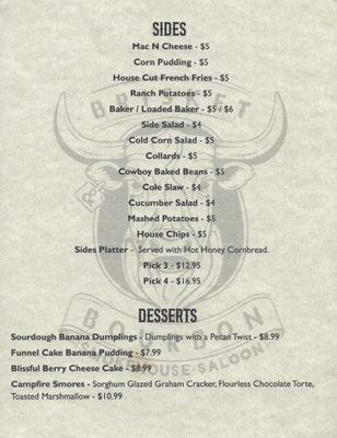 Menu photo 5 Brisket n Bourbon Abingdon, VA