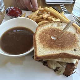 Gluten free French dip was amazing! Gluten free French dip was amazing!