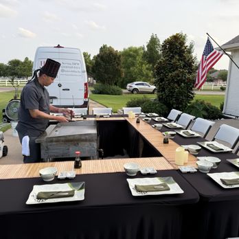 Hanzo Hibachi Catering - Chef G was incredible!! - Caterers Near Me Hanzo Hibachi Catering - Chef G was incredible!! - Caterers Near Me