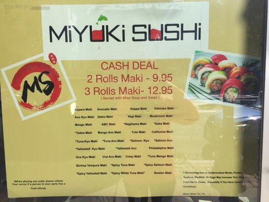 Menu photo 6 Miyuki Sushi Brighton, MA
