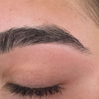 Sky Brows Threading Salon - After right eyebrow - Threading Services Near Me - Carlsbad, California
