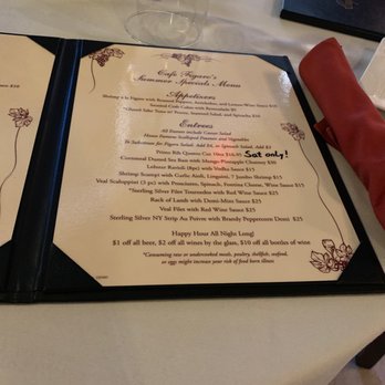 Cafe Figaro - Regular menu - Wine Bars Near Me - Naples, Florida Cafe Figaro - Regular menu - Wine Bars Near Me - Naples, Florida