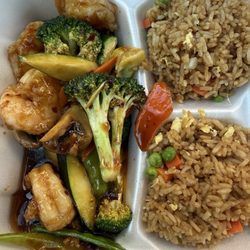 China Dragon - Szechuan shrimp lunch special
