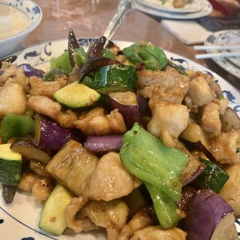 Great China - Spicy Eggplant Chicken - Chinese Near Me - Berkeley, California