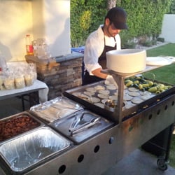 Lupita's Taquizas and Mexican Catering - Ready to begin serving.