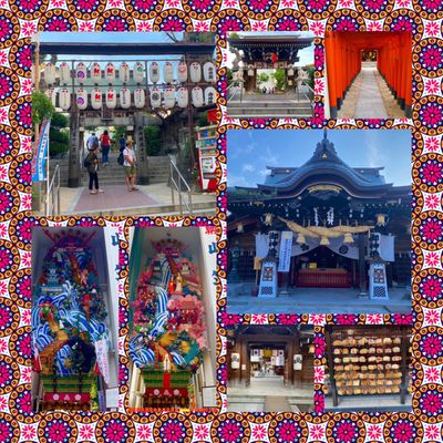 Kushida Shrine by null