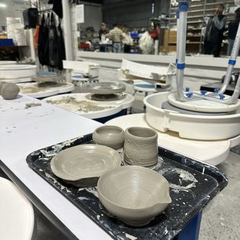 Colibri Pottery Studio Campbell - pre-kiln - Paint-Your-Own Pottery Near Me - San Jose, California