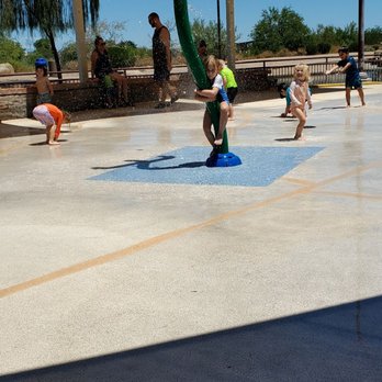 Rio Vista Community Park - Rio Vista splash pad ..simple small and fun for kids.. - Parks Near Me - Peoria, Arizona Rio Vista Community Park - Rio Vista splash pad ..simple small and fun for kids.. - Parks Near Me - Peoria, Arizona