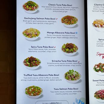 Sweetfin - Menu - Poke Near Me - Newport Beach, California