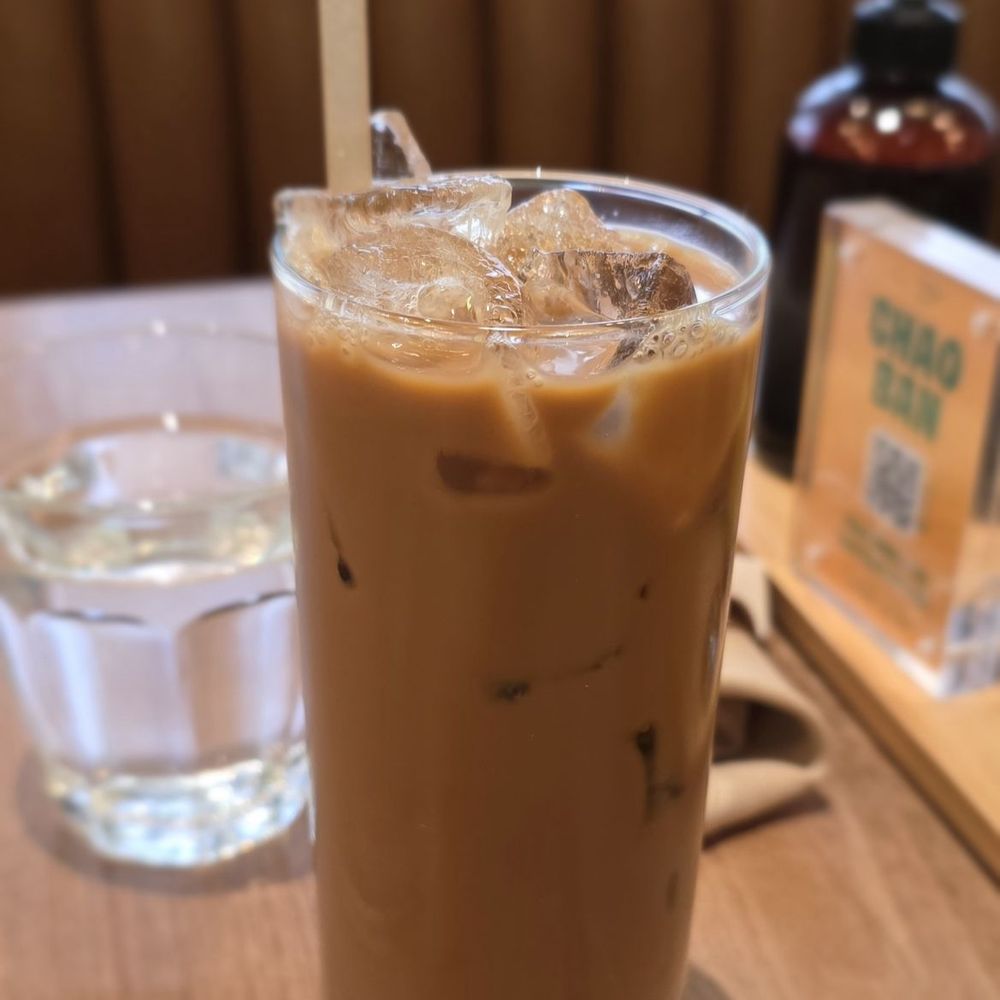 Vietnamese iced coffee - both the strongest but adequate