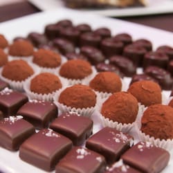 31 Degrees Custom Chocolates - A platter of chocolates