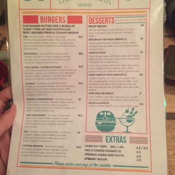 Grand Trailer Park Taverna - Burgers Near Me - Melbourne, VIC