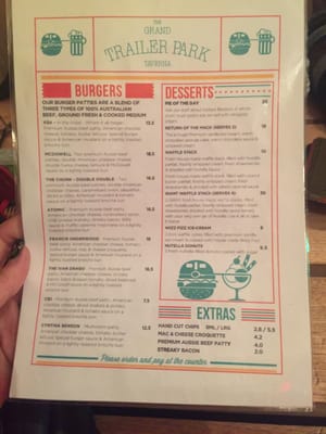 Menu photo 6 Grand Trailer Park Taverna Melbourne, VIC