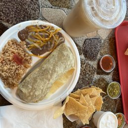 Carne Asada Burrito